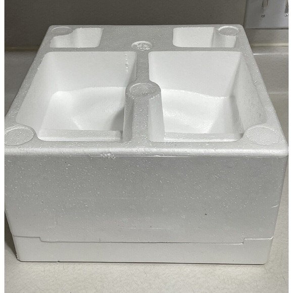 Fitz & Floyd Winter Holiday‎ Santa Server (2006) Gold Tones 12 1/2" EUC - Picture 11 of 16